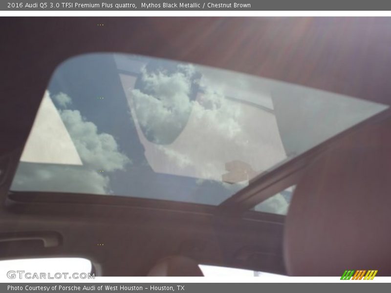 Mythos Black Metallic / Chestnut Brown 2016 Audi Q5 3.0 TFSI Premium Plus quattro