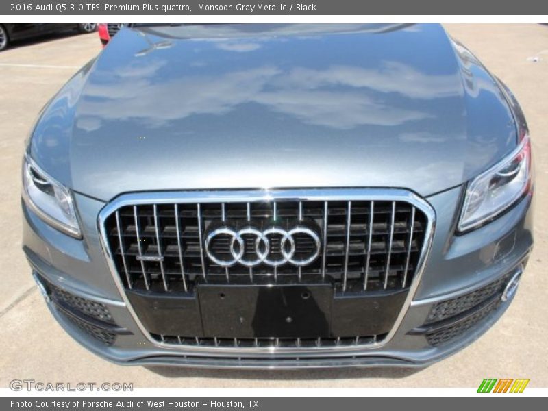 Monsoon Gray Metallic / Black 2016 Audi Q5 3.0 TFSI Premium Plus quattro