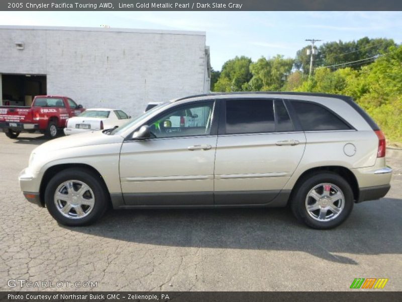 Linen Gold Metallic Pearl / Dark Slate Gray 2005 Chrysler Pacifica Touring AWD