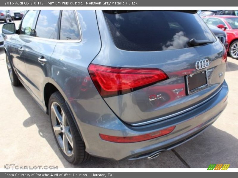 Monsoon Gray Metallic / Black 2016 Audi Q5 3.0 TFSI Premium Plus quattro