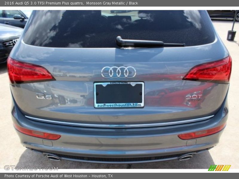 Monsoon Gray Metallic / Black 2016 Audi Q5 3.0 TFSI Premium Plus quattro