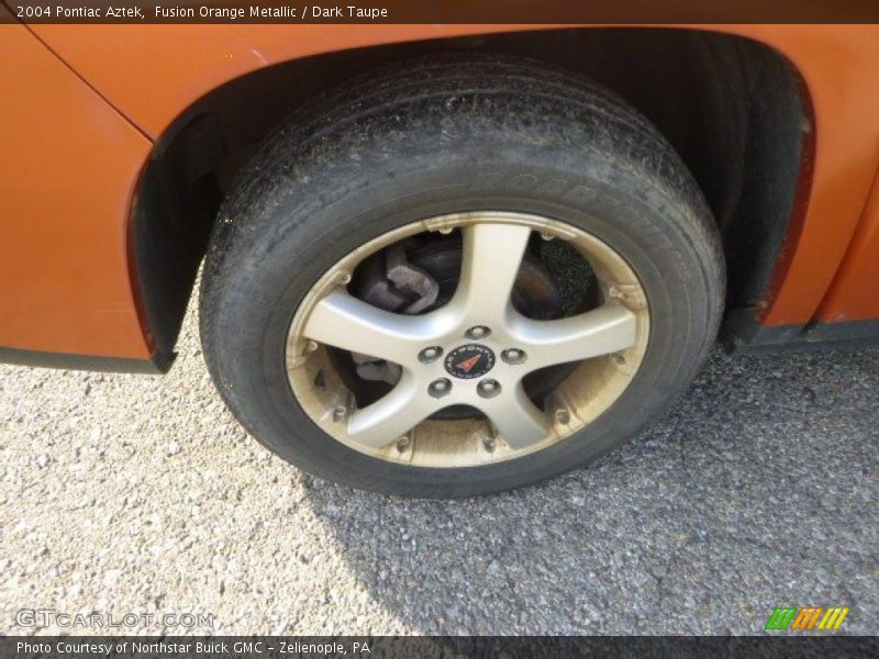 Fusion Orange Metallic / Dark Taupe 2004 Pontiac Aztek