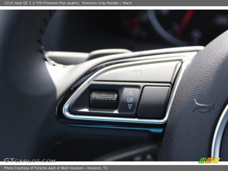 Monsoon Gray Metallic / Black 2016 Audi Q5 3.0 TFSI Premium Plus quattro