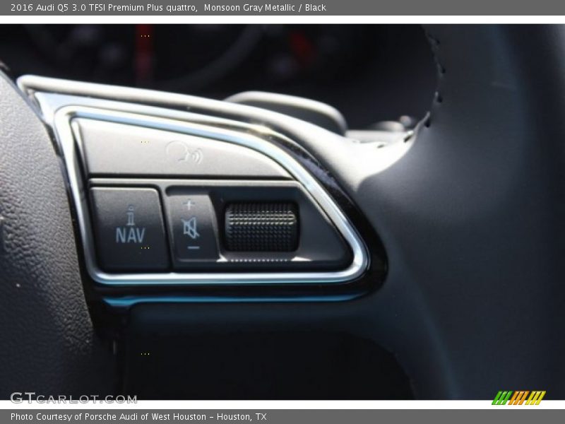 Monsoon Gray Metallic / Black 2016 Audi Q5 3.0 TFSI Premium Plus quattro