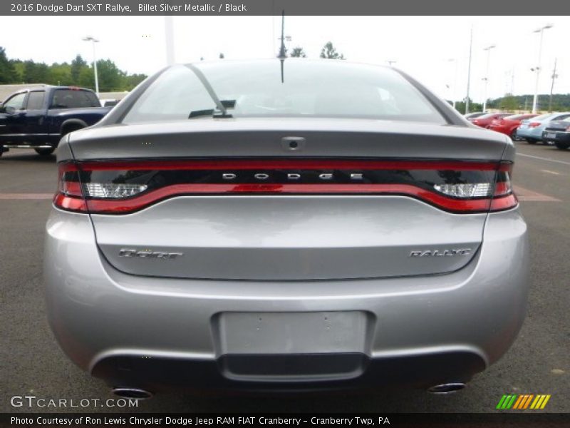 Billet Silver Metallic / Black 2016 Dodge Dart SXT Rallye