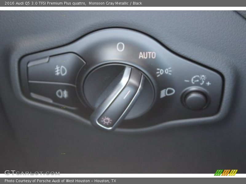 Monsoon Gray Metallic / Black 2016 Audi Q5 3.0 TFSI Premium Plus quattro