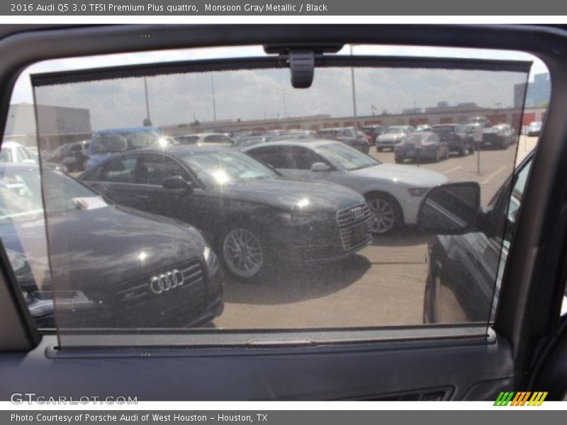 Monsoon Gray Metallic / Black 2016 Audi Q5 3.0 TFSI Premium Plus quattro