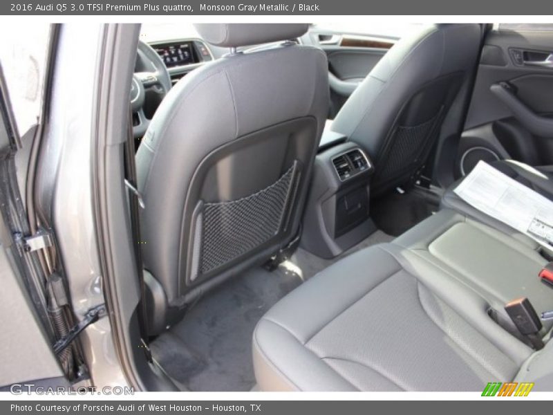 Monsoon Gray Metallic / Black 2016 Audi Q5 3.0 TFSI Premium Plus quattro