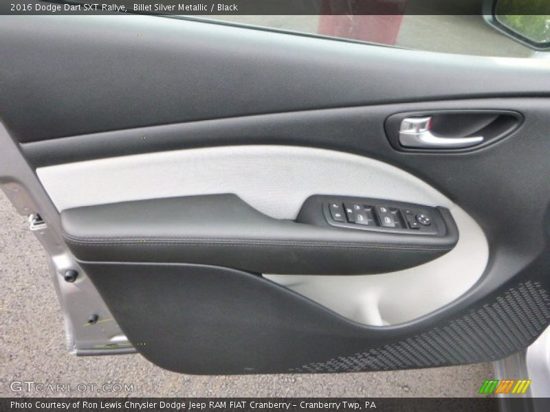 Billet Silver Metallic / Black 2016 Dodge Dart SXT Rallye