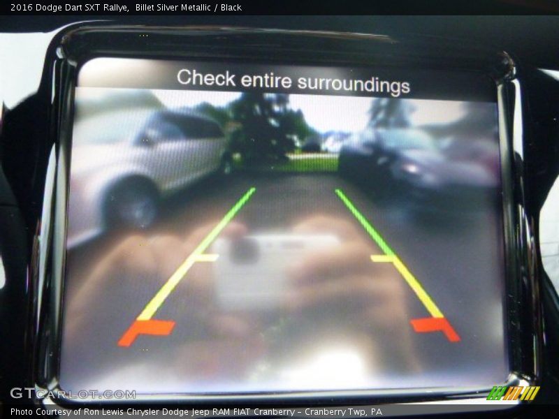 Billet Silver Metallic / Black 2016 Dodge Dart SXT Rallye