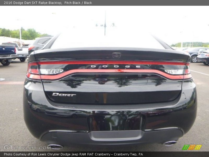 Pitch Black / Black 2016 Dodge Dart SXT Rallye Blacktop