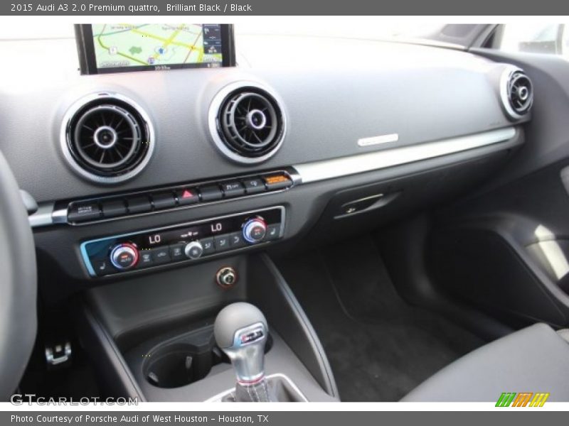 Brilliant Black / Black 2015 Audi A3 2.0 Premium quattro