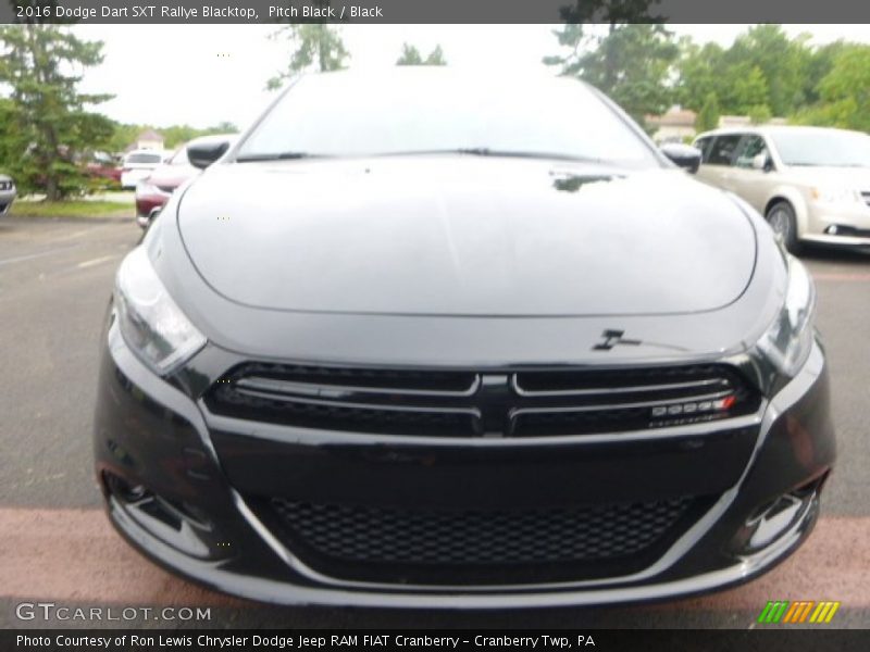 Pitch Black / Black 2016 Dodge Dart SXT Rallye Blacktop
