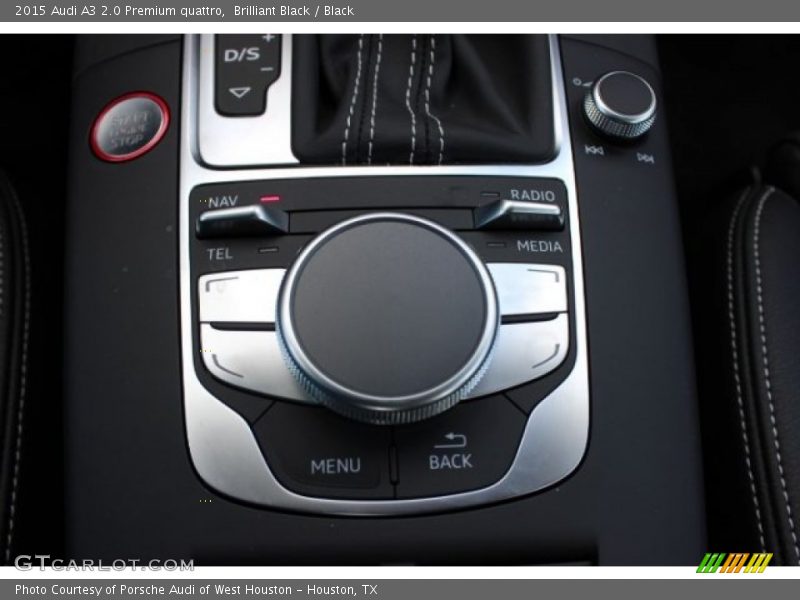 Brilliant Black / Black 2015 Audi A3 2.0 Premium quattro