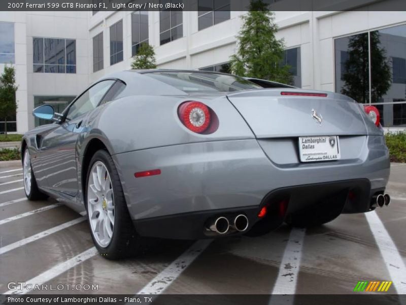 Light Grey / Nero (Black) 2007 Ferrari 599 GTB Fiorano F1