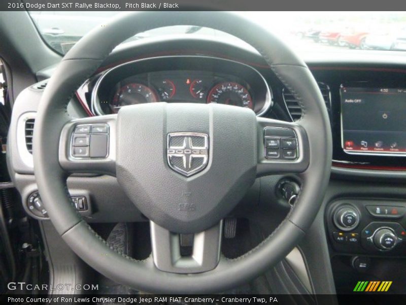 Pitch Black / Black 2016 Dodge Dart SXT Rallye Blacktop