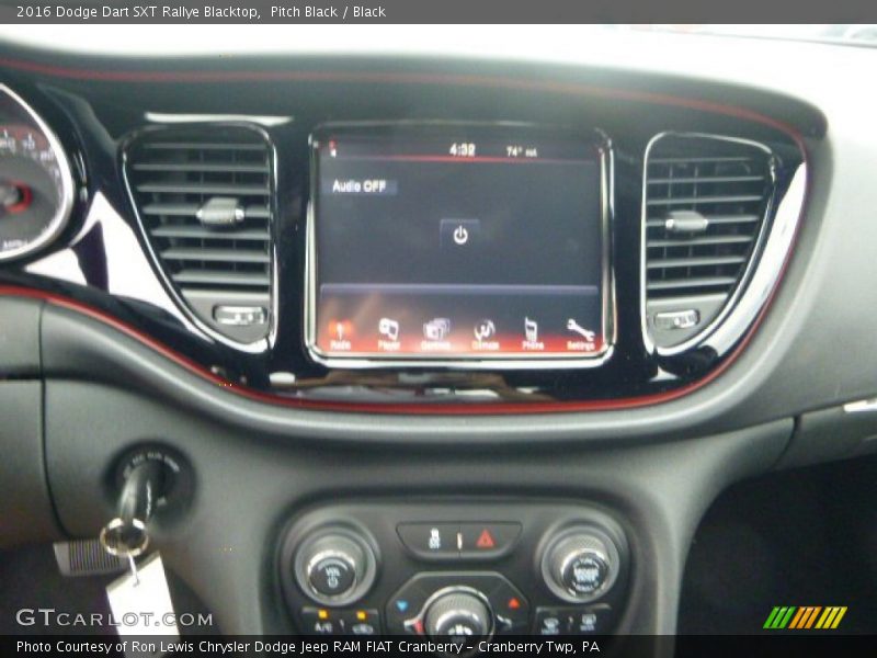 Pitch Black / Black 2016 Dodge Dart SXT Rallye Blacktop