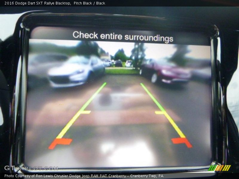 Pitch Black / Black 2016 Dodge Dart SXT Rallye Blacktop