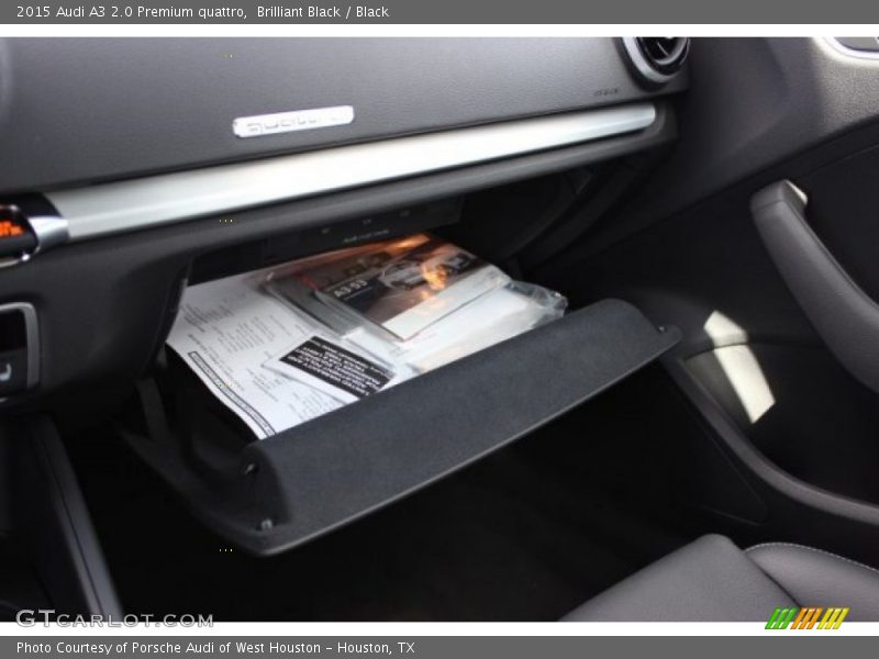 Brilliant Black / Black 2015 Audi A3 2.0 Premium quattro
