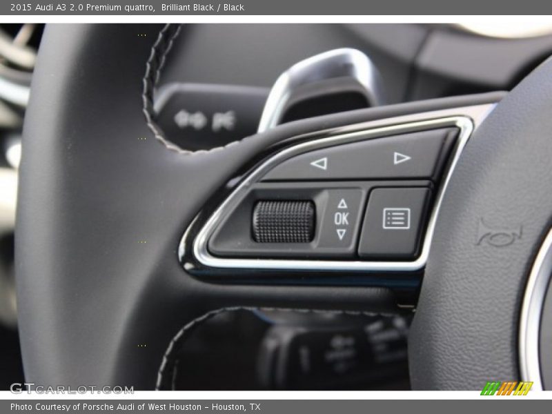 Brilliant Black / Black 2015 Audi A3 2.0 Premium quattro