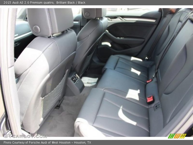 Brilliant Black / Black 2015 Audi A3 2.0 Premium quattro