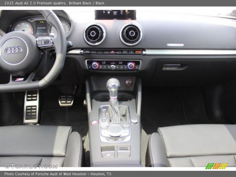 Brilliant Black / Black 2015 Audi A3 2.0 Premium quattro