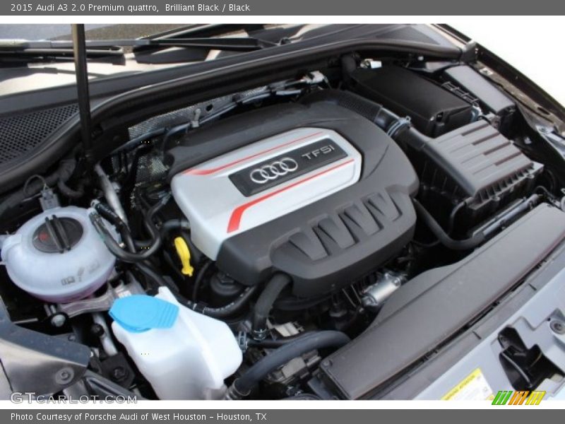 Brilliant Black / Black 2015 Audi A3 2.0 Premium quattro