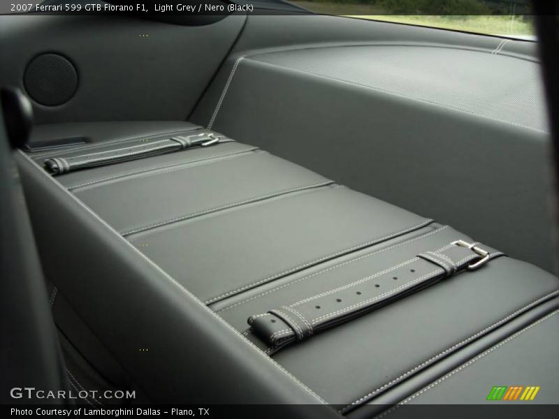 Light Grey / Nero (Black) 2007 Ferrari 599 GTB Fiorano F1