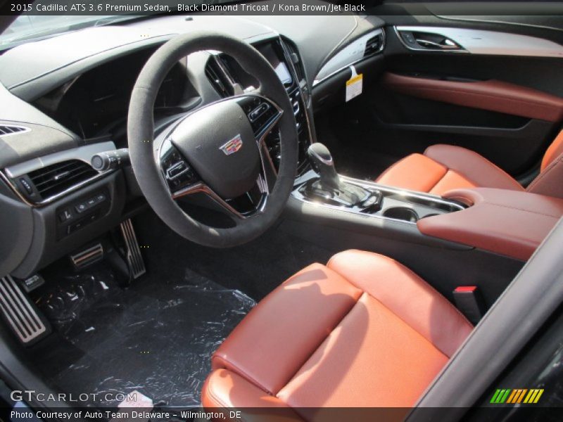 Kona Brown/Jet Black Interior - 2015 ATS 3.6 Premium Sedan 