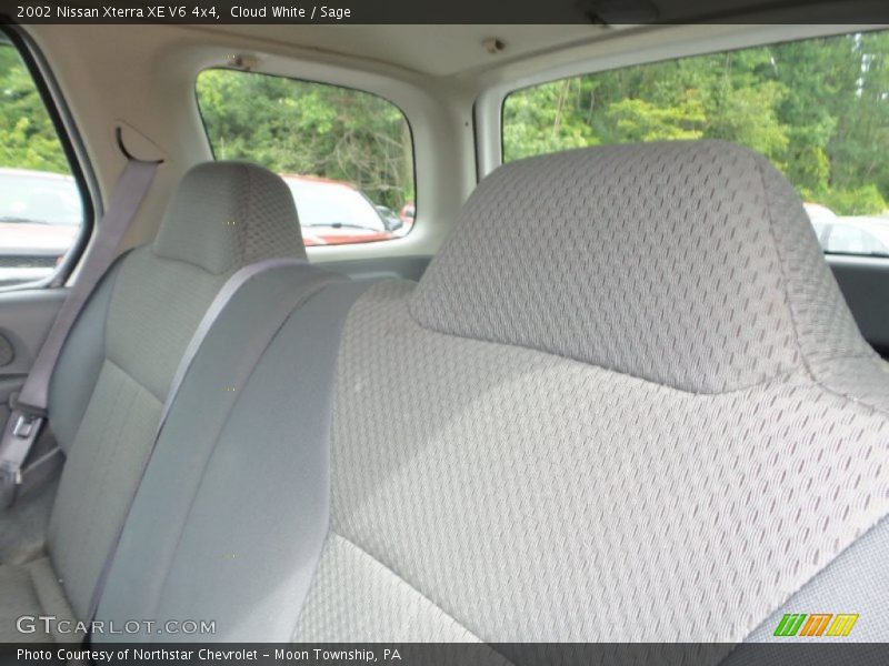 Cloud White / Sage 2002 Nissan Xterra XE V6 4x4