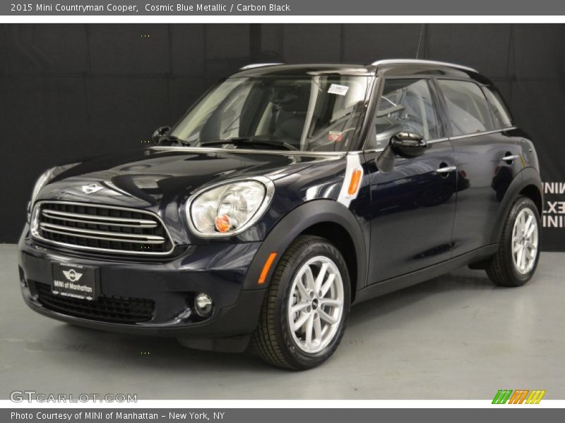 Cosmic Blue Metallic / Carbon Black 2015 Mini Countryman Cooper