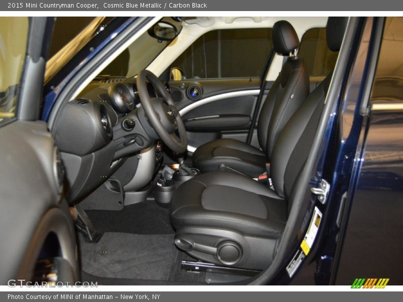 Cosmic Blue Metallic / Carbon Black 2015 Mini Countryman Cooper