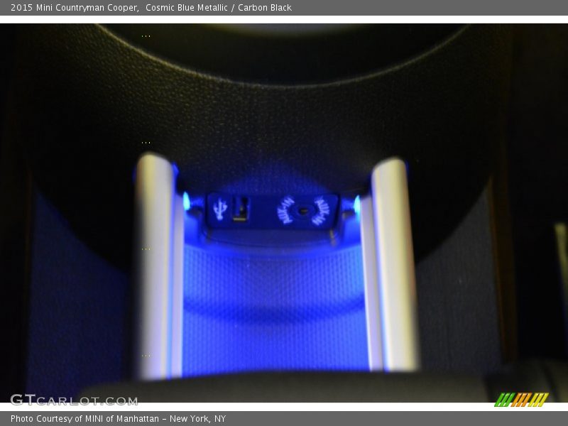 Cosmic Blue Metallic / Carbon Black 2015 Mini Countryman Cooper