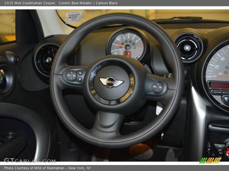 Cosmic Blue Metallic / Carbon Black 2015 Mini Countryman Cooper