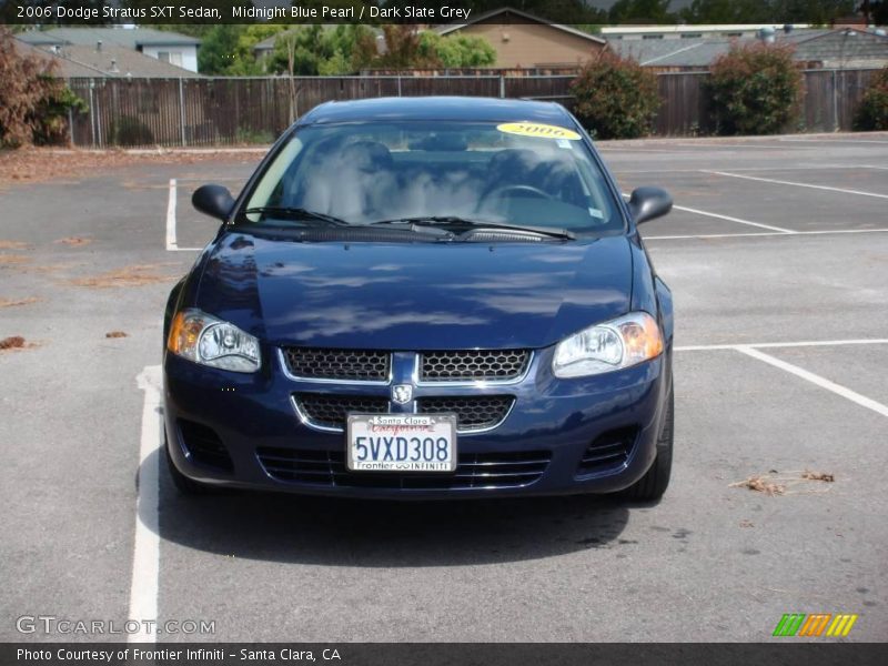 Midnight Blue Pearl / Dark Slate Grey 2006 Dodge Stratus SXT Sedan