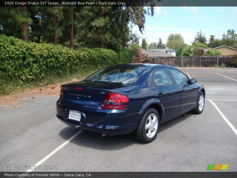 Midnight Blue Pearl / Dark Slate Grey 2006 Dodge Stratus SXT Sedan