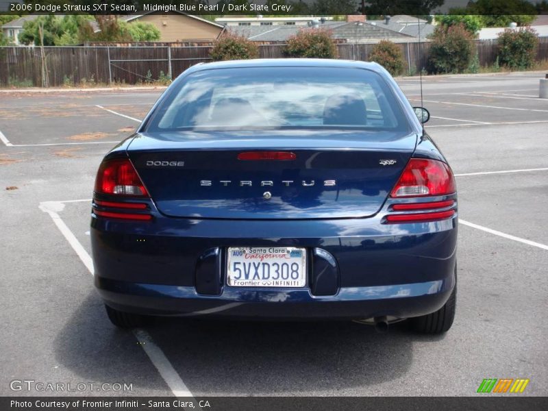 Midnight Blue Pearl / Dark Slate Grey 2006 Dodge Stratus SXT Sedan