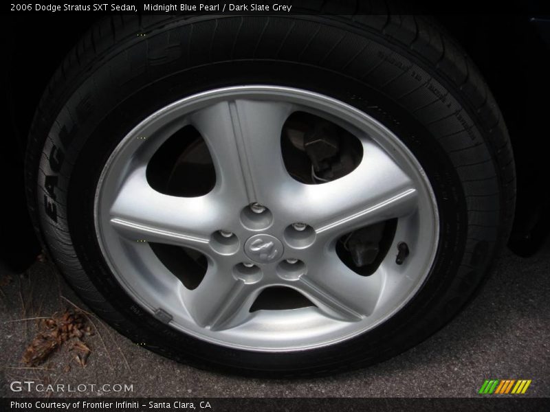 Midnight Blue Pearl / Dark Slate Grey 2006 Dodge Stratus SXT Sedan