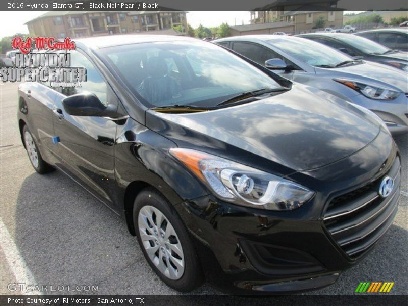 Black Noir Pearl / Black 2016 Hyundai Elantra GT