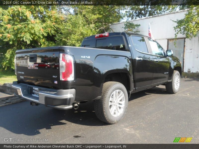 Onyx Black / Jet Black 2016 GMC Canyon SLT Crew Cab 4x4