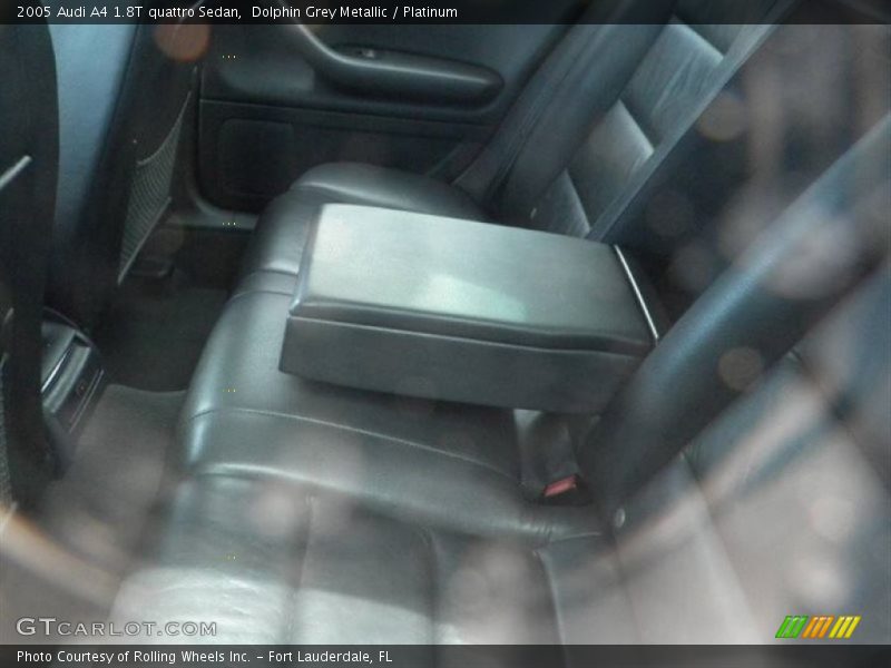 Dolphin Grey Metallic / Platinum 2005 Audi A4 1.8T quattro Sedan