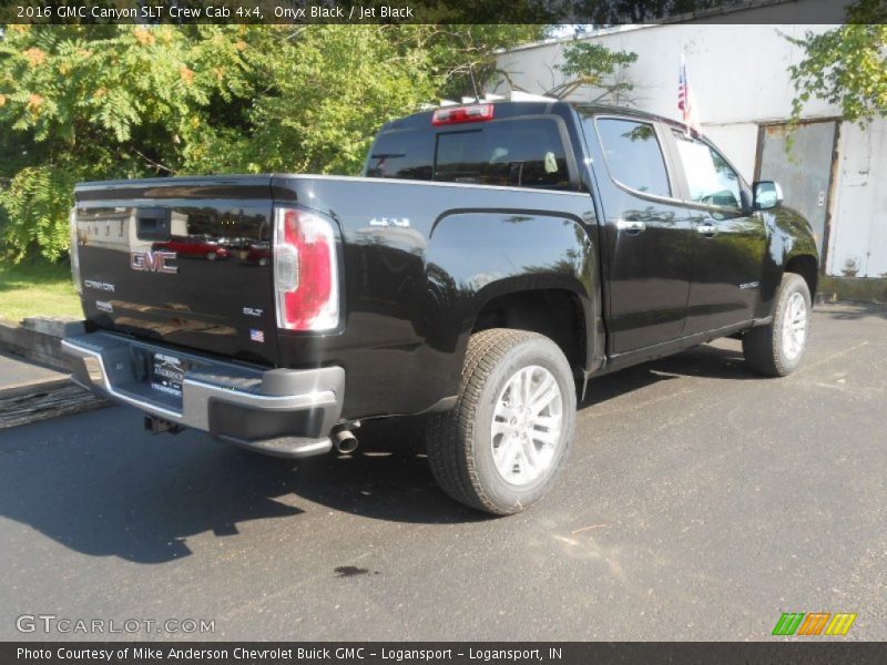 Onyx Black / Jet Black 2016 GMC Canyon SLT Crew Cab 4x4