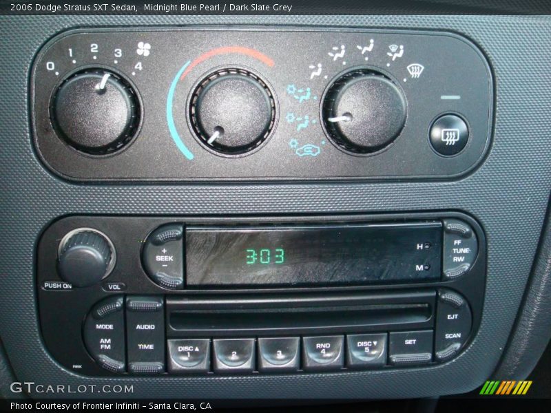 Midnight Blue Pearl / Dark Slate Grey 2006 Dodge Stratus SXT Sedan