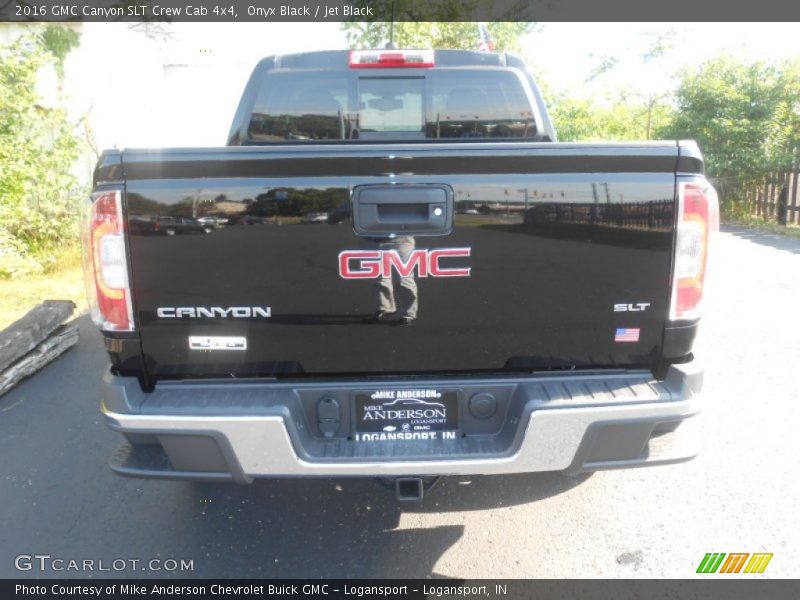 Onyx Black / Jet Black 2016 GMC Canyon SLT Crew Cab 4x4