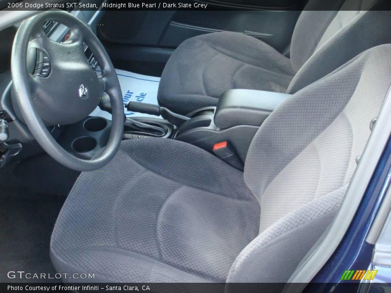 Midnight Blue Pearl / Dark Slate Grey 2006 Dodge Stratus SXT Sedan