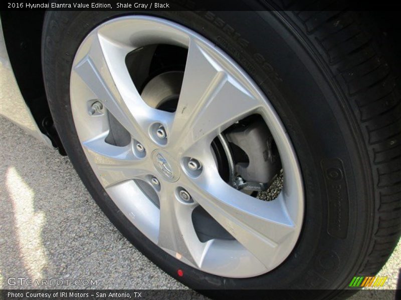 Shale Gray / Black 2016 Hyundai Elantra Value Edition