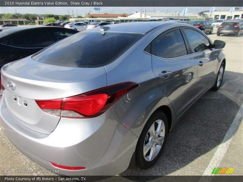 Shale Gray / Black 2016 Hyundai Elantra Value Edition