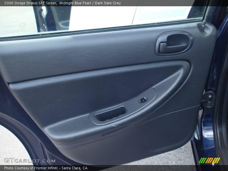Midnight Blue Pearl / Dark Slate Grey 2006 Dodge Stratus SXT Sedan