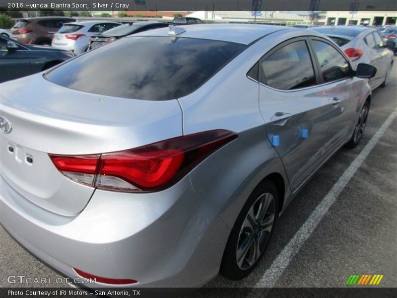 Silver / Gray 2016 Hyundai Elantra Sport