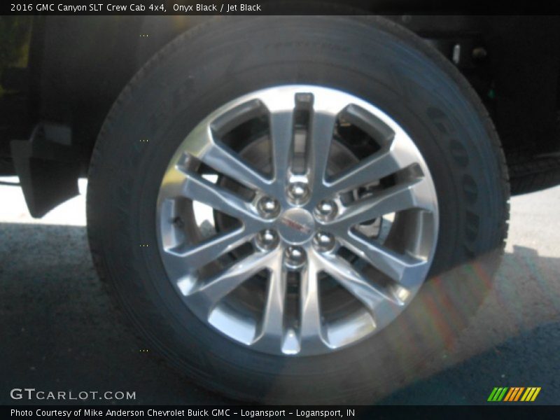 Onyx Black / Jet Black 2016 GMC Canyon SLT Crew Cab 4x4